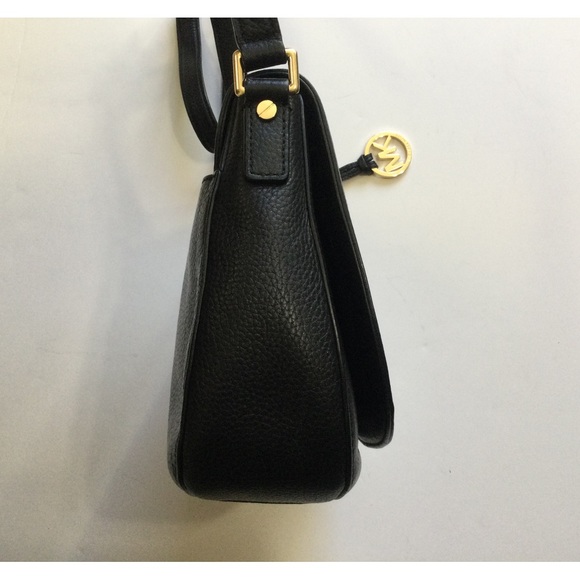 Michael Kors Pebble Leather Saddle Crossbody - Picture 6 of 11